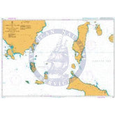 British Admiralty Nautical Chart 4484: Ambulong Island to Sibuyan Island including Semirara Islands
